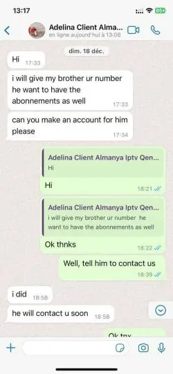 Verified WhatsApp customer conversation 4